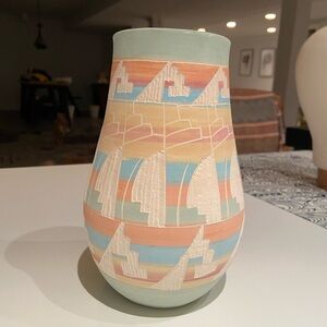 Eighties Southwestern art pottery